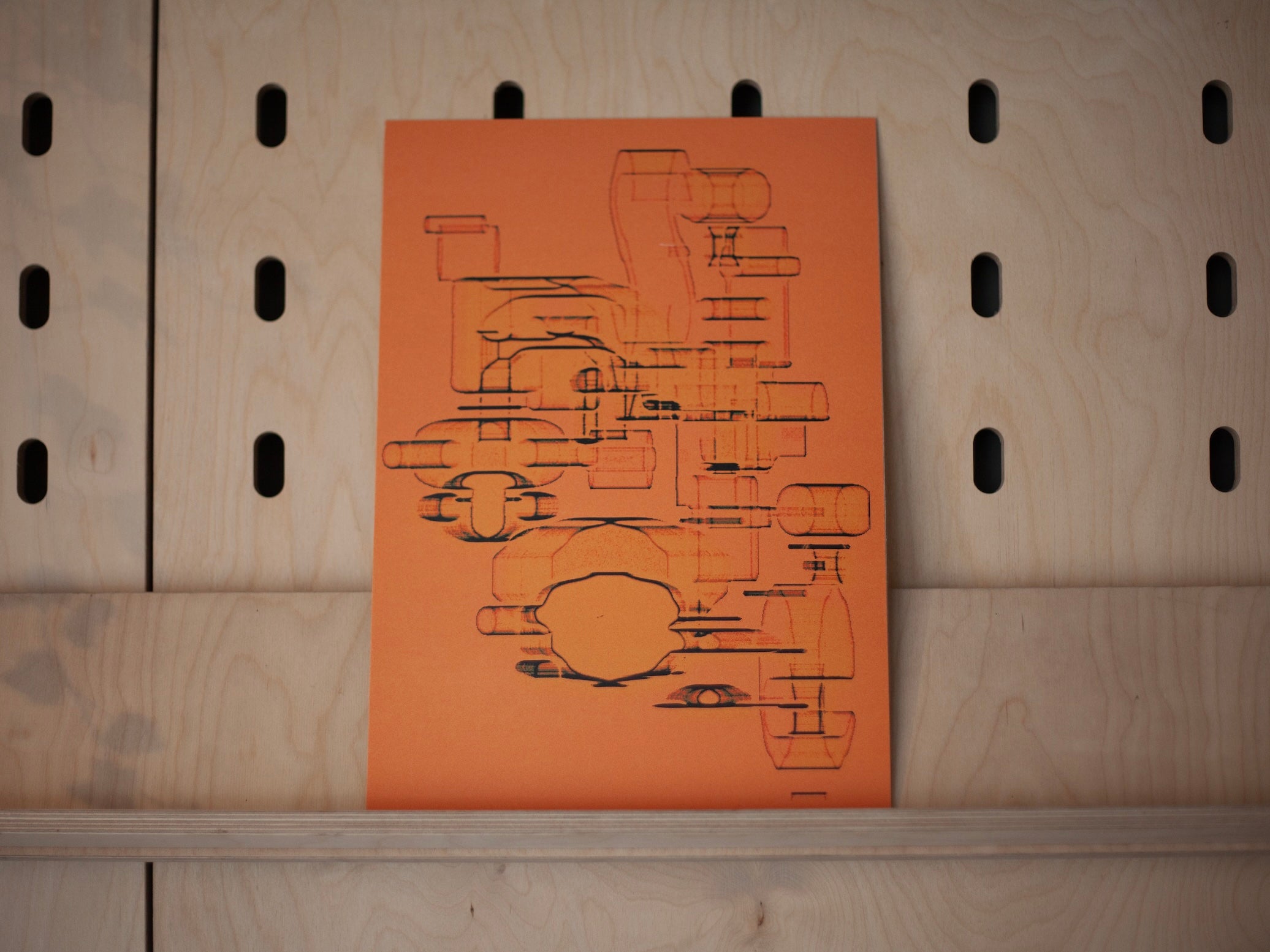 Abstract Orange